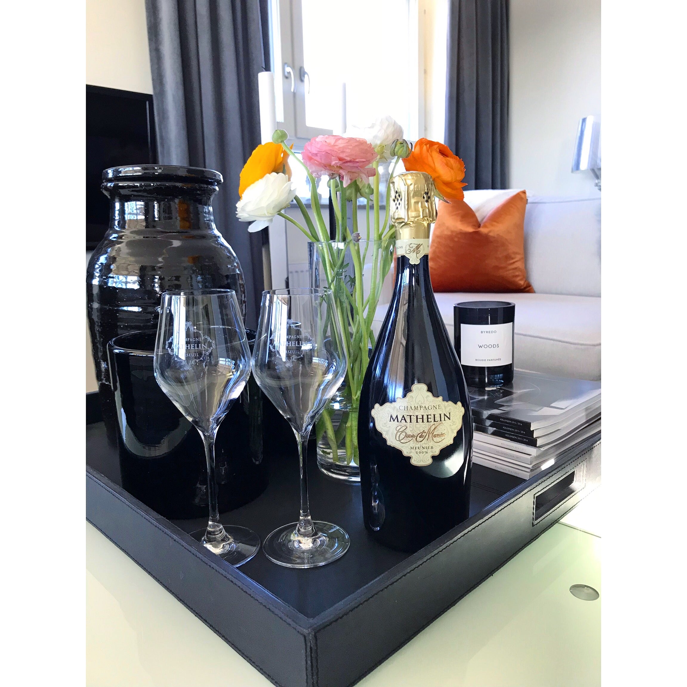 Inspirationsbild inredning Champagne Mathelin
