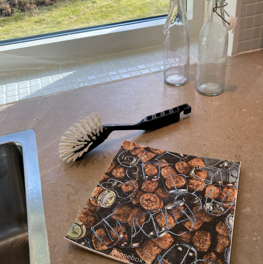 Disktrasor 3-pack med champagnekorkar i kök