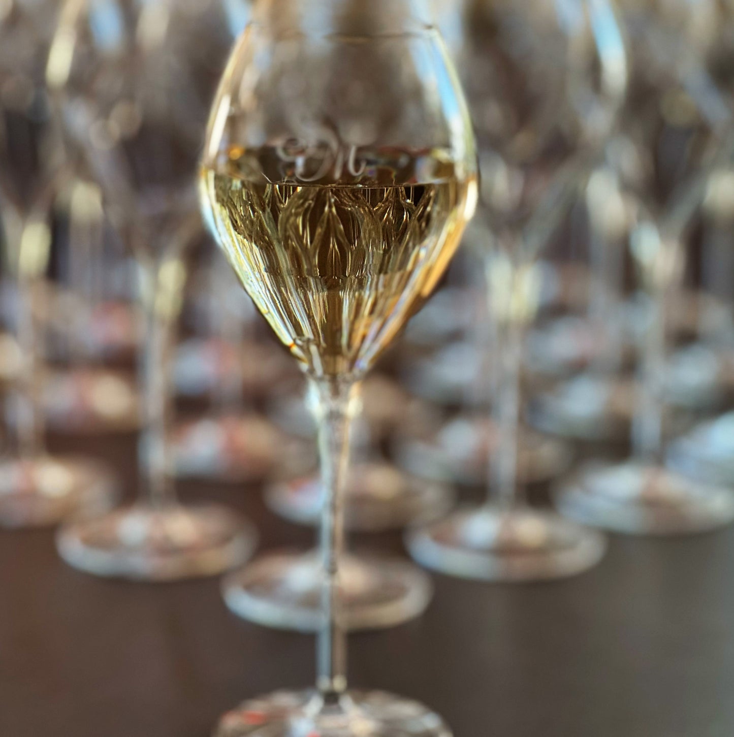 Champagneglas tulpanformade, prisvärda i 6-pack