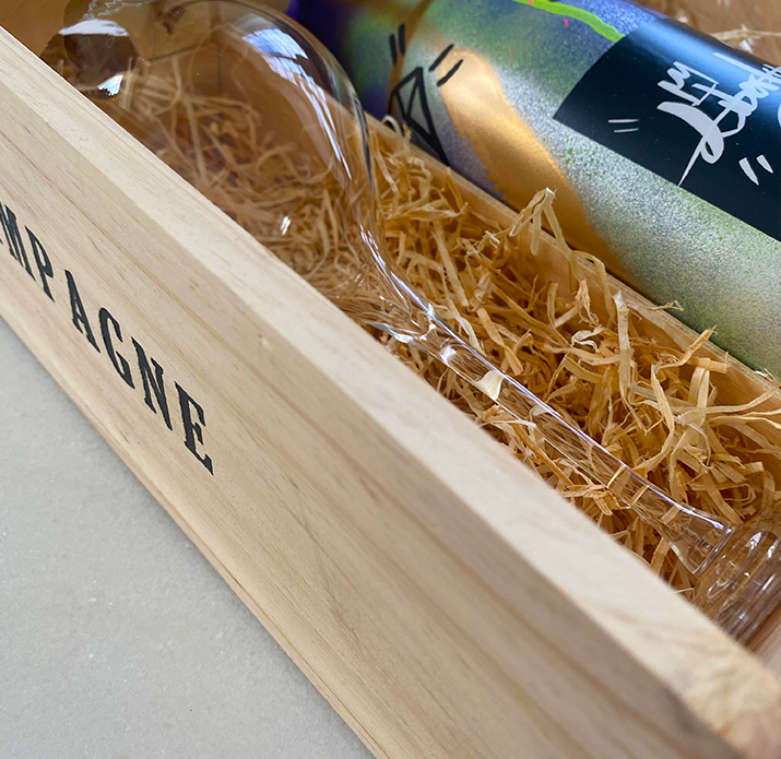 Presentlåda Liberty Champagne Grand Cru