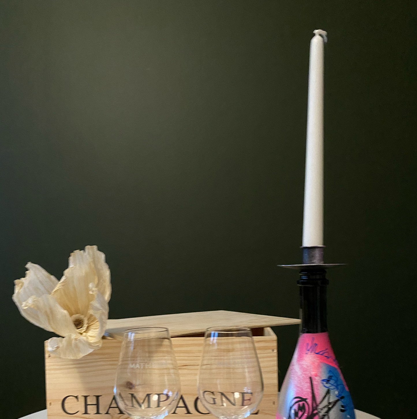 Ljushållare Champagne – Frihet i design
