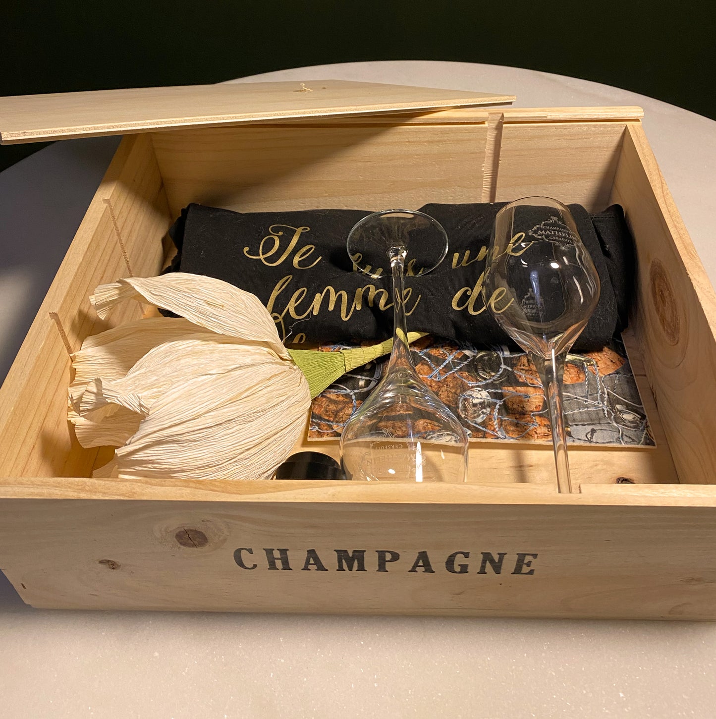 Presentbox Möhippa – bubblande stil för bruden och hennes crew