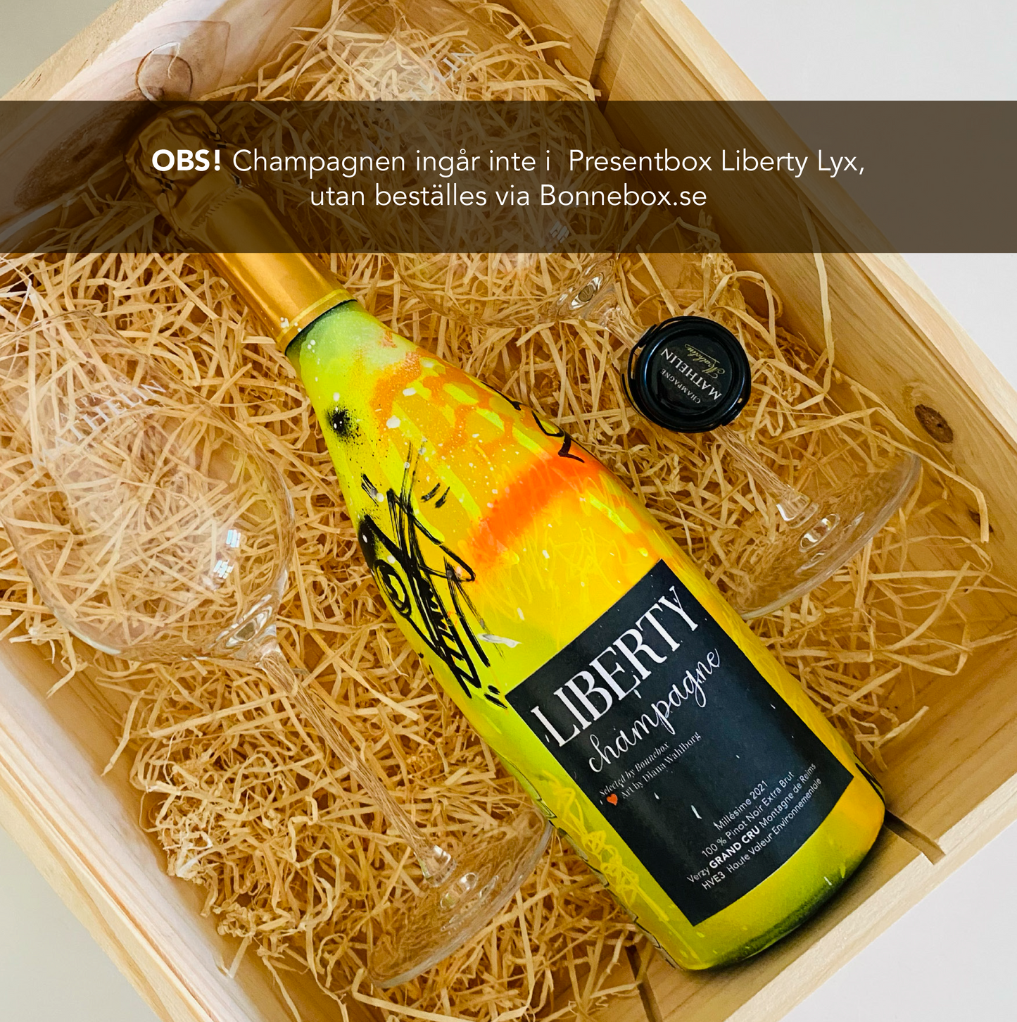Presentbox Liberty Lyx – en exklusiv gåva med unik konst