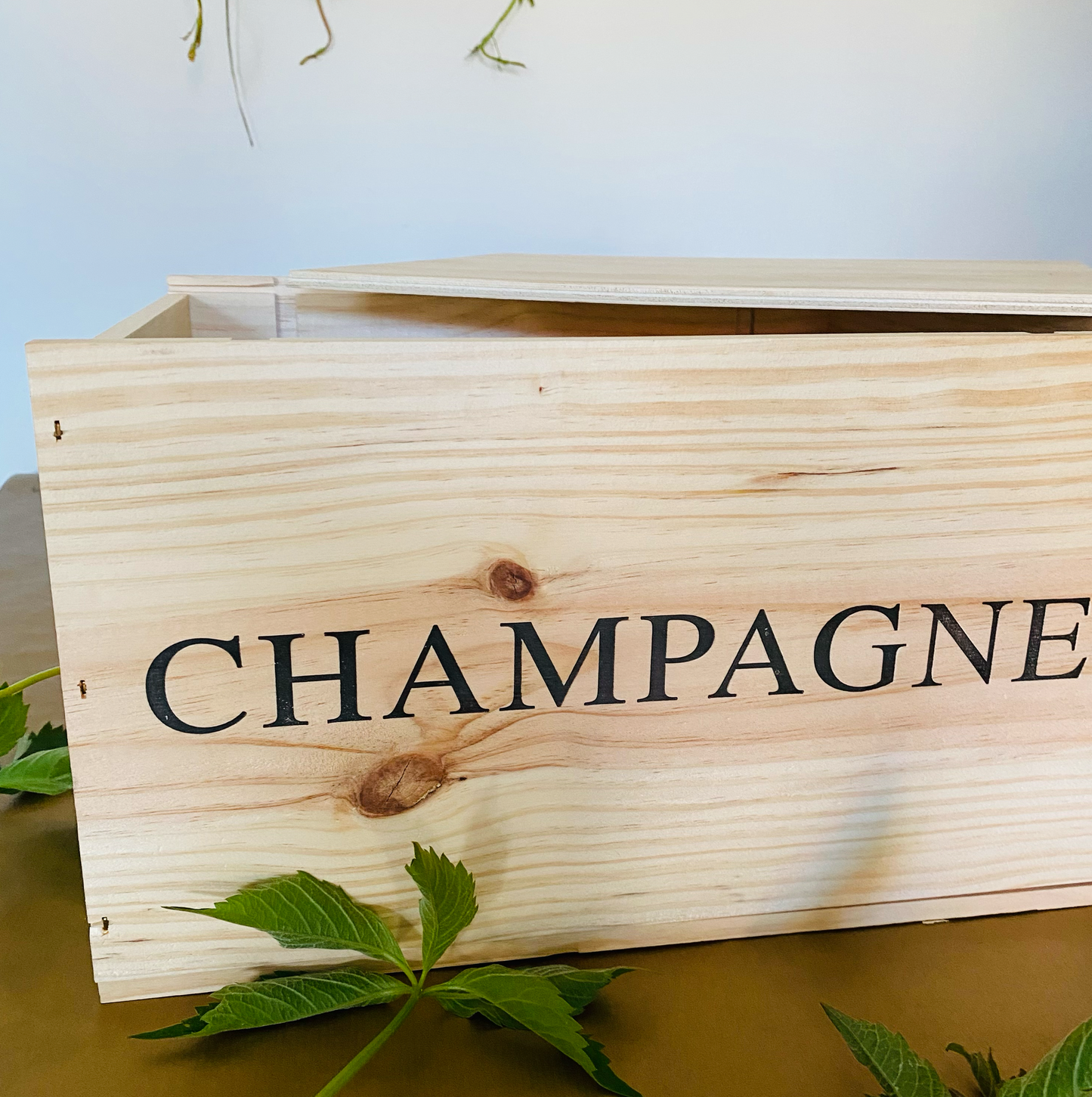 Presentbox Nytt Hem – där inredning, konst och champagne möts
