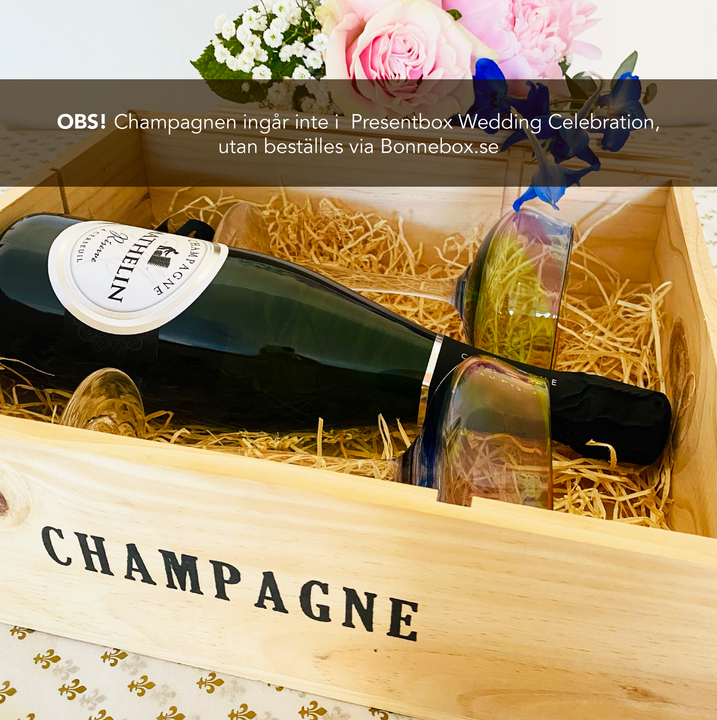 Presentbox Wedding Celebration – för livets vackraste skålar