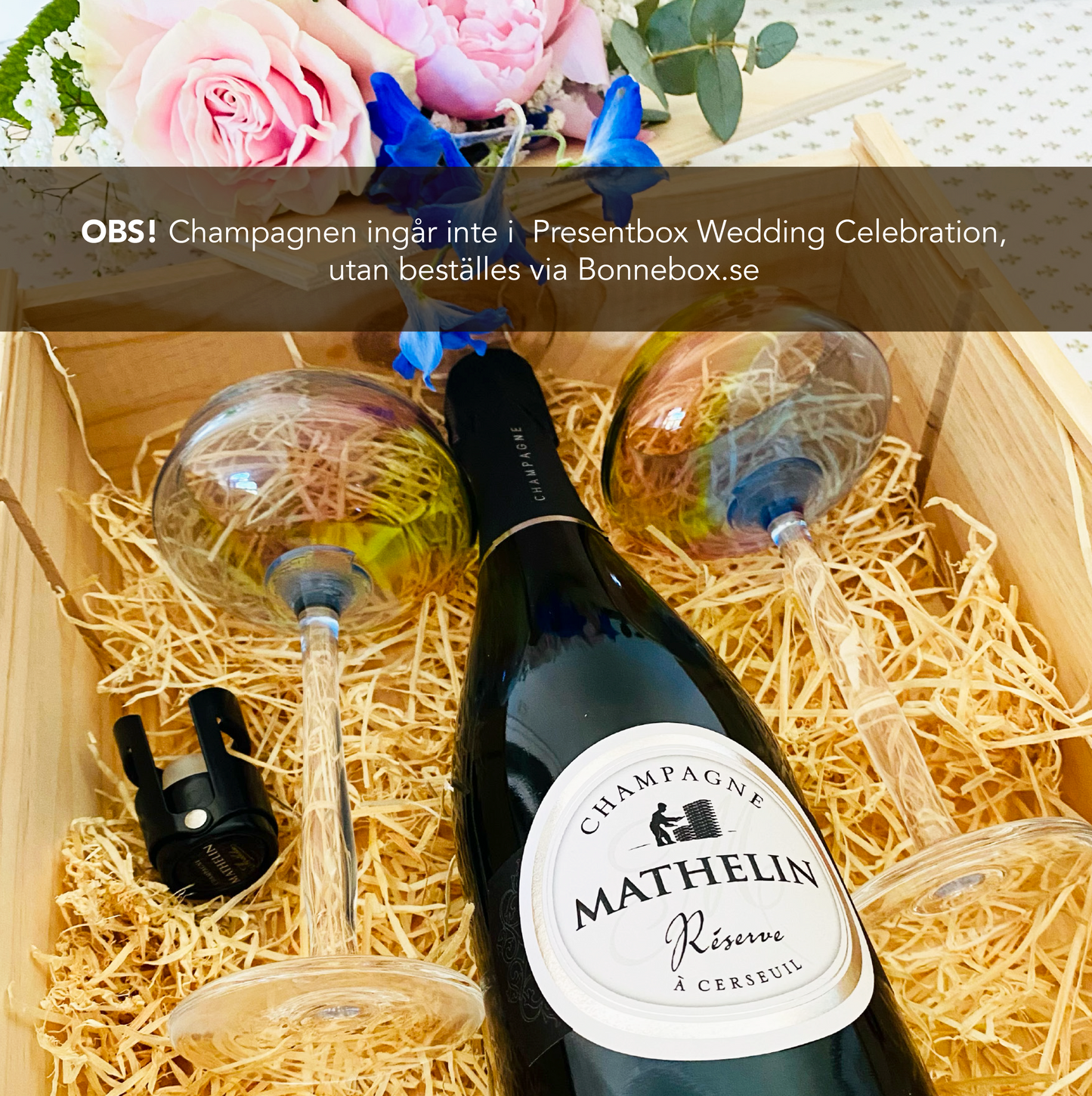 Presentbox Wedding Celebration – för livets vackraste skålar