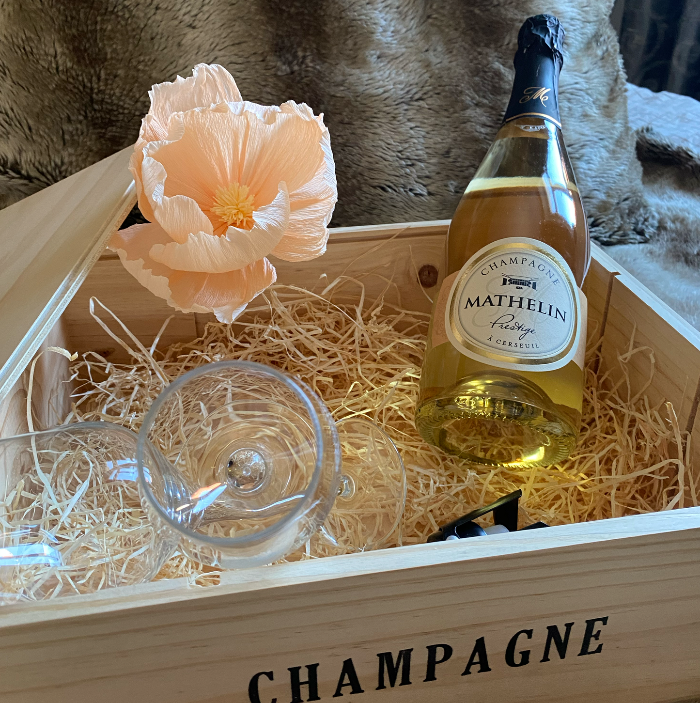 Presentbox Date Night – romantik, bubbel och tid tillsammans