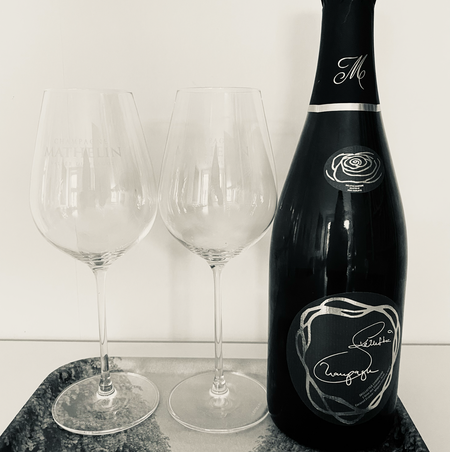 Stora Champagneglas – Elegant Design för kraftfulla champagner – 2-pack