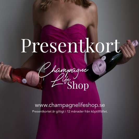 Presentkort Champagne Life Shop